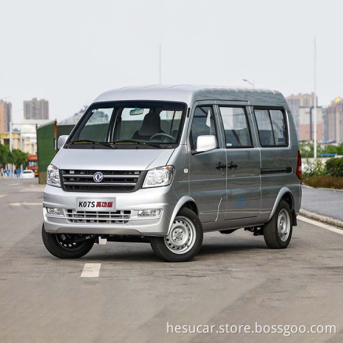 In stock Dongfeng K07s Auto usata 1,3 l versione ad alta potenza Tipo di base Dongfeng Nuovi Mini Bus da 11 posti